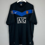 Shop 2009/10 MANCHESTER UNITED ANGUS #28 AWAY SHIRT (XXXL) NIKE, classic football shirts, vintage football shirts & retro soccer jerseys at Cult Kits
