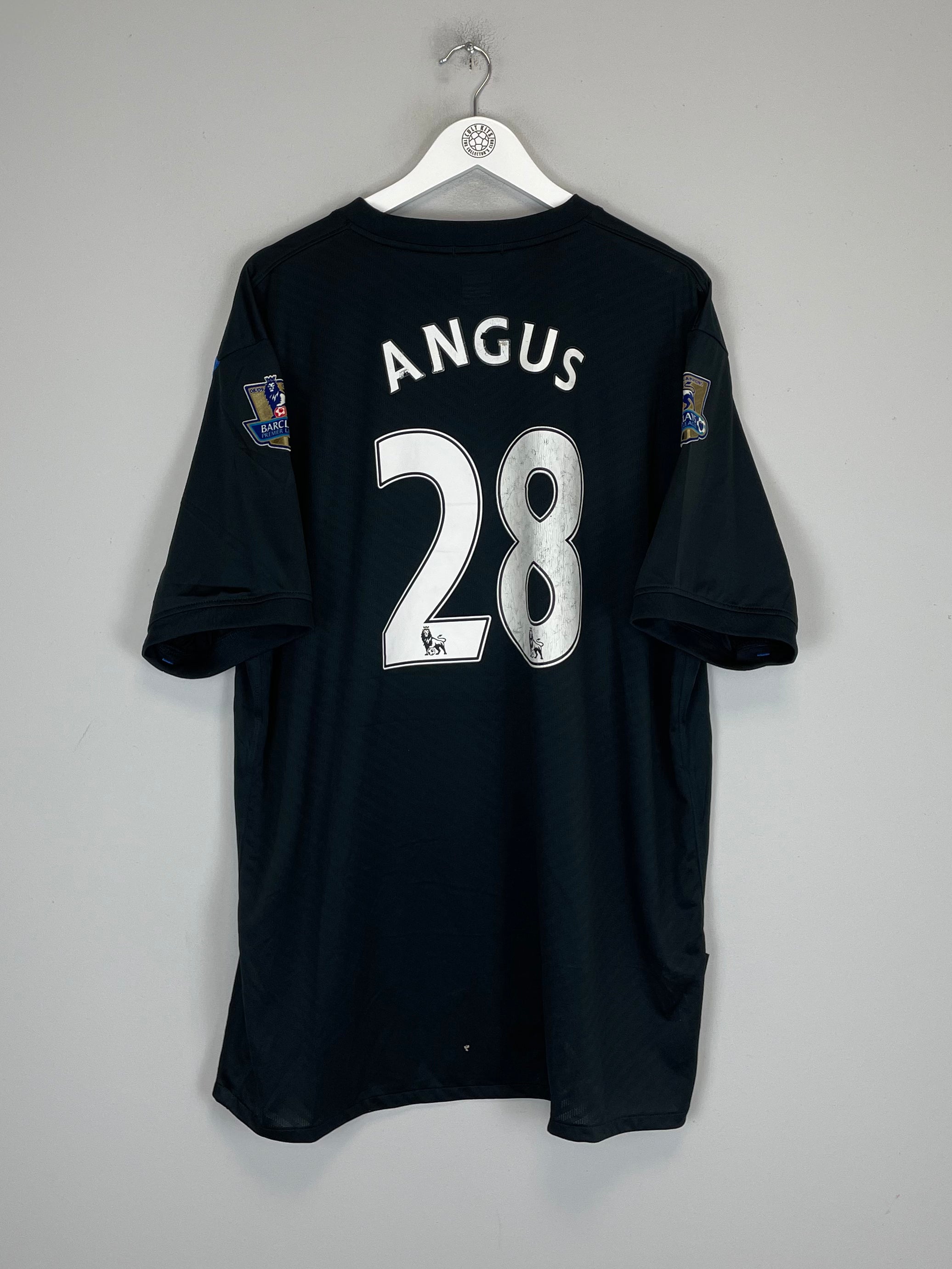 Shop 2009/10 MANCHESTER UNITED ANGUS #28 AWAY SHIRT (XXXL) NIKE, classic football shirts, vintage football shirts & retro soccer jerseys at Cult Kits