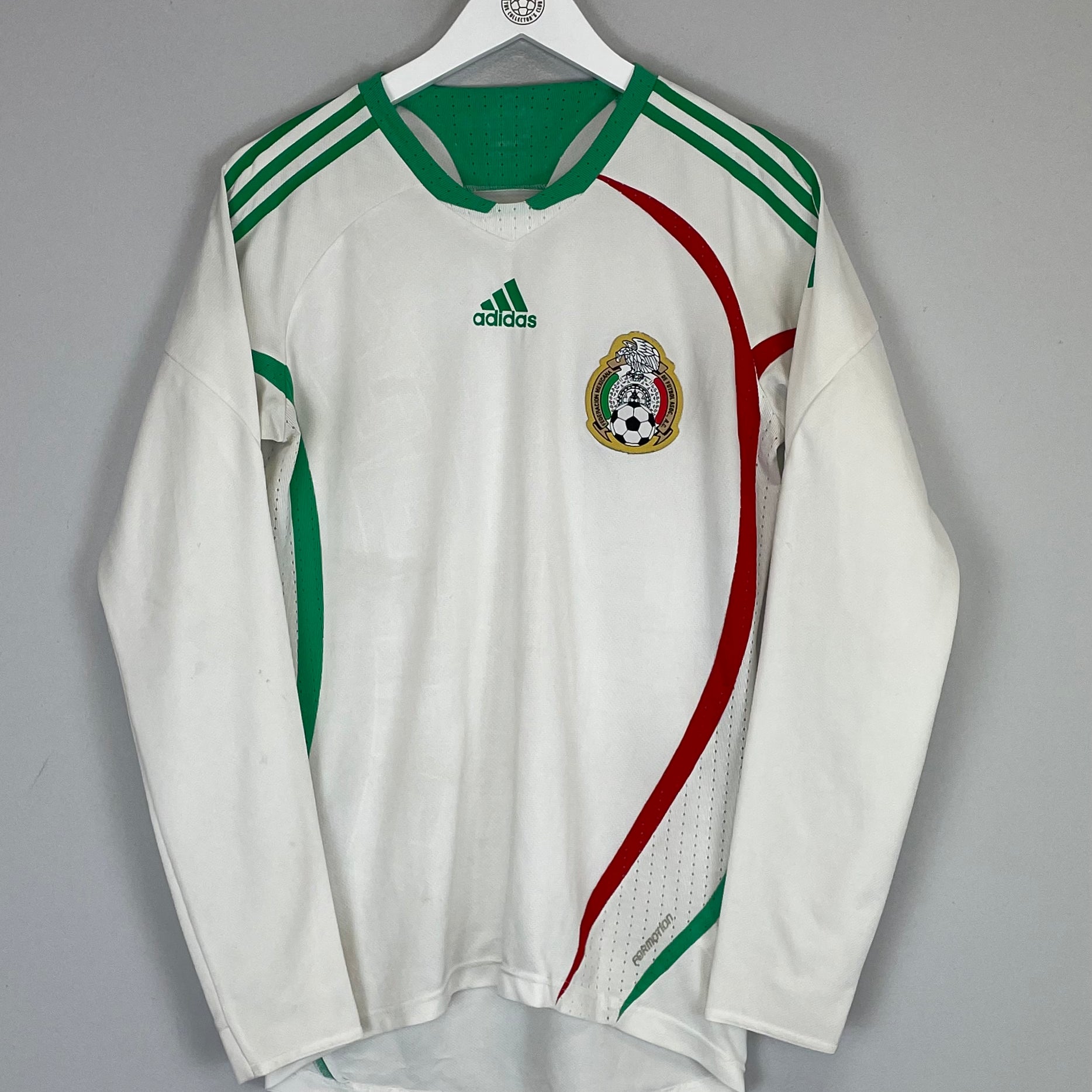 Shop 2008/09 MEXICO *PLAYER ISSUE* AWAY SHIRT (M) ADIDAS, classic football shirts, vintage football shirts & retro soccer jerseys at Cult Kits