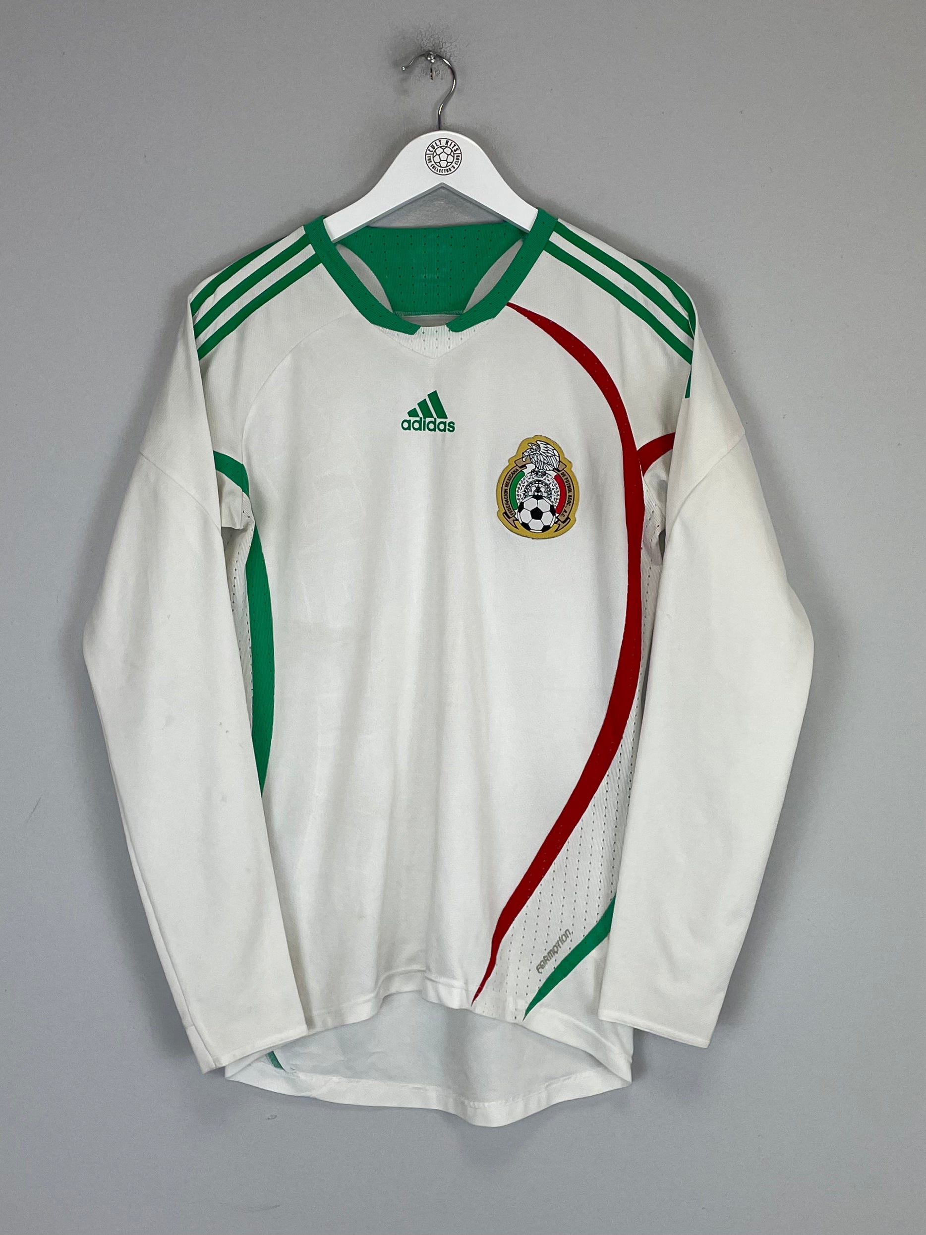 Shop 2008/09 MEXICO *PLAYER ISSUE* AWAY SHIRT (M) ADIDAS, classic football shirts, vintage football shirts & retro soccer jerseys at Cult Kits