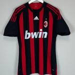 Shop 2008/09 AC MILAN RONALDINHO #80 HOME SHIRT (M) ADIDAS, classic football shirts, vintage football shirts & retro soccer jerseys at Cult Kits