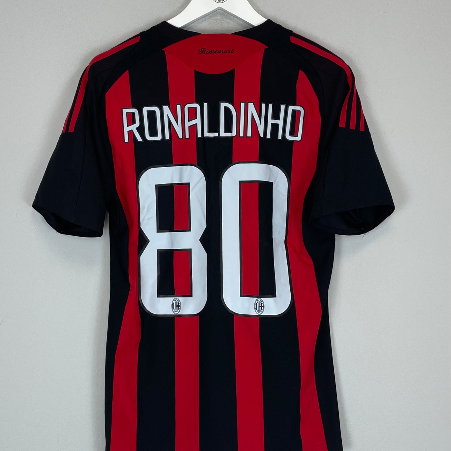 2008/09 AC MILAN RONALDINHO #80 HOME SHIRT (M) ADIDAS – Cult Kits