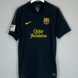 Shop 2011/12 BARCELONA FABREGAS #4 AWAY SHIRT (L) NIKE, classic football shirts, vintage football shirts & retro soccer jerseys at Cult Kits
