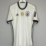 Shop 2015/16 GERMANY HOME SHIRT (L) ADIDAS, classic football shirts, vintage football shirts & retro soccer jerseys at Cult Kits