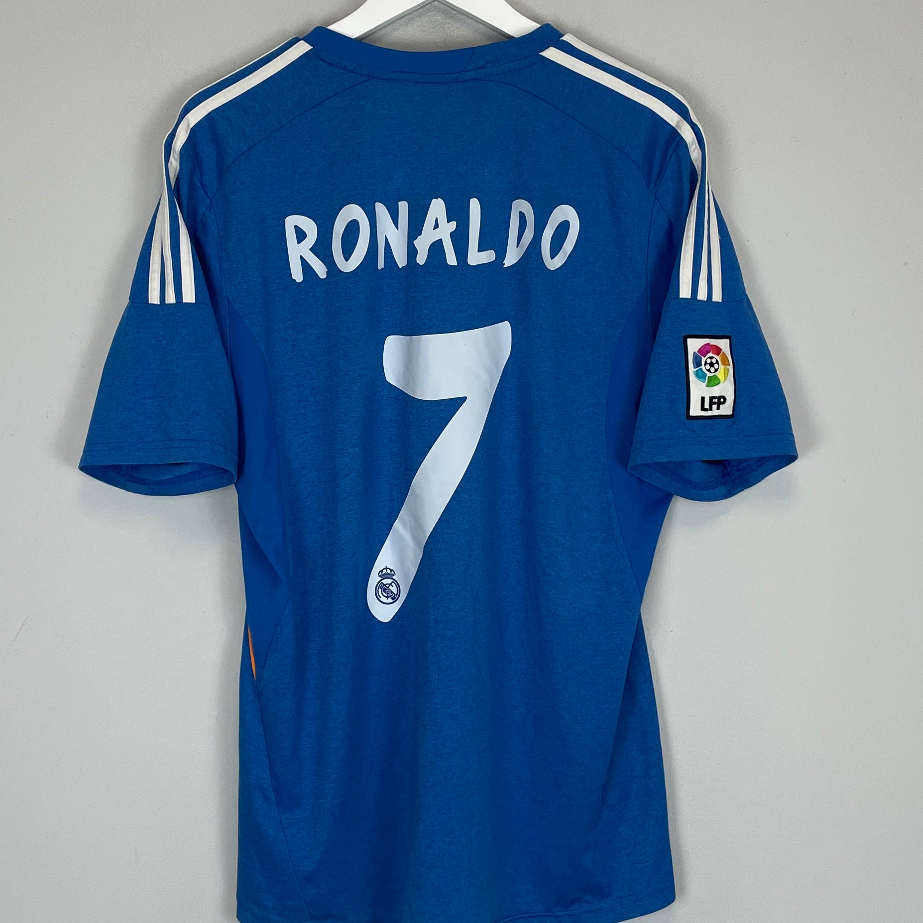 Shop 2013/14 REAL MADRID RONALDO #7 AWAY SHIRT (L) ADIDAS, classic football shirts, vintage football shirts & retro soccer jerseys at Cult Kits