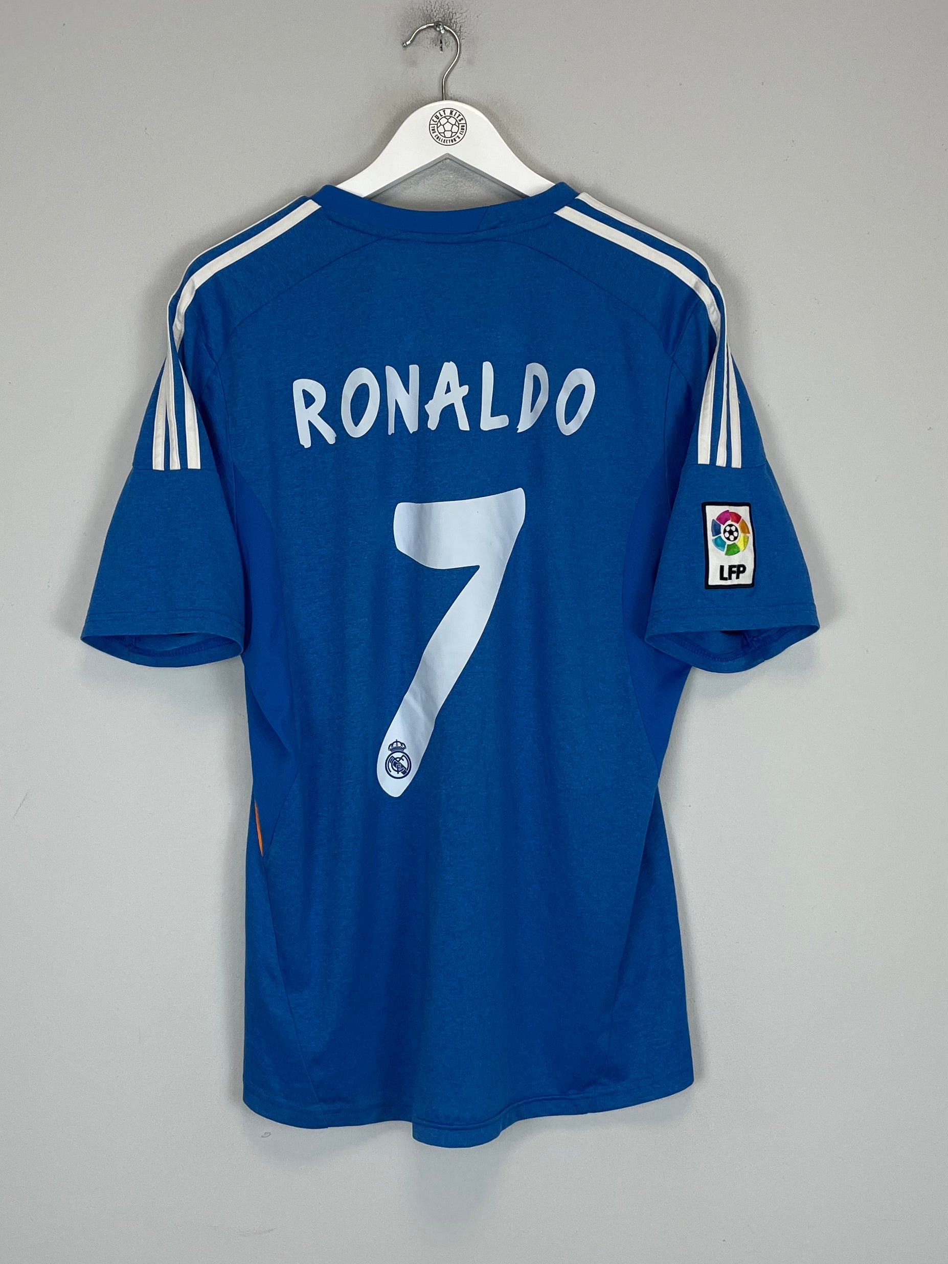 Shop 2013/14 REAL MADRID RONALDO #7 AWAY SHIRT (L) ADIDAS, classic football shirts, vintage football shirts & retro soccer jerseys at Cult Kits