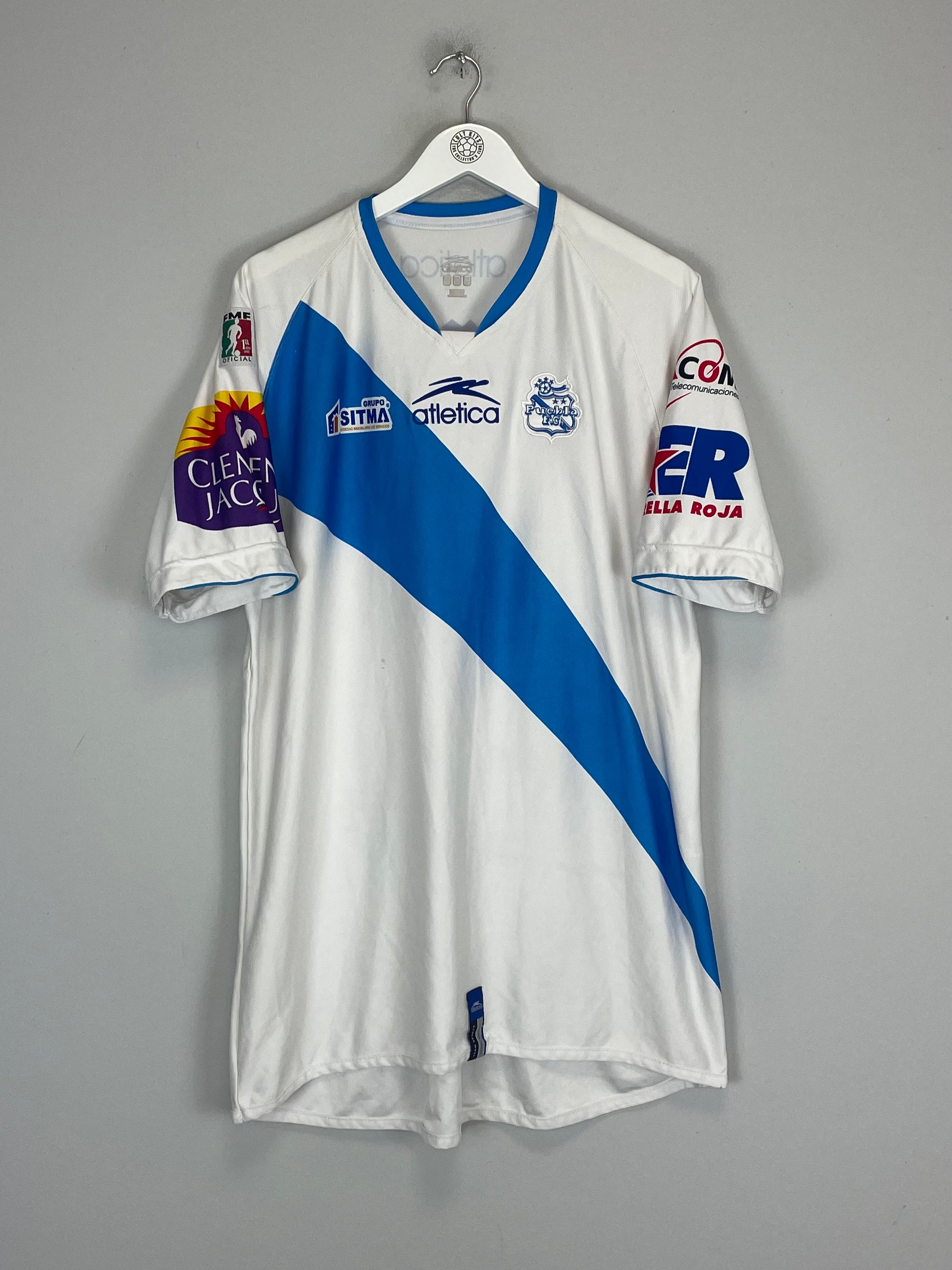 Shop 2007/08 PUEBLA #11 HOME SHIRT (XL) ATLETICA, classic football shirts, vintage football shirts & retro soccer jerseys at Cult Kits