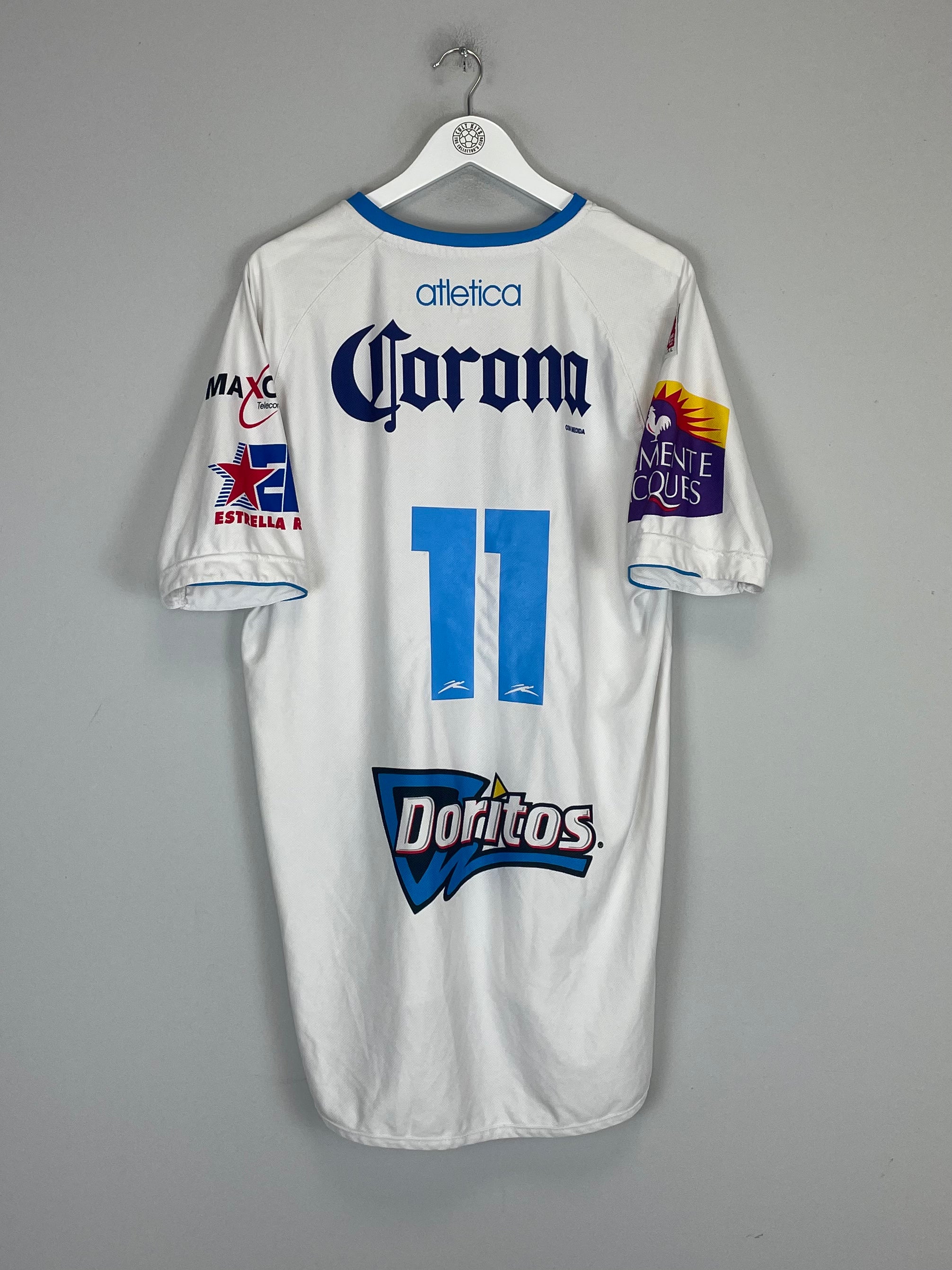 Shop 2007/08 PUEBLA #11 HOME SHIRT (XL) ATLETICA, classic football shirts, vintage football shirts & retro soccer jerseys at Cult Kits