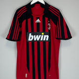 Shop 2007/08 AC MILAN KAKA #22 HOME SHIRT (L) ADIDAS, classic football shirts, vintage football shirts & retro soccer jerseys at Cult Kits