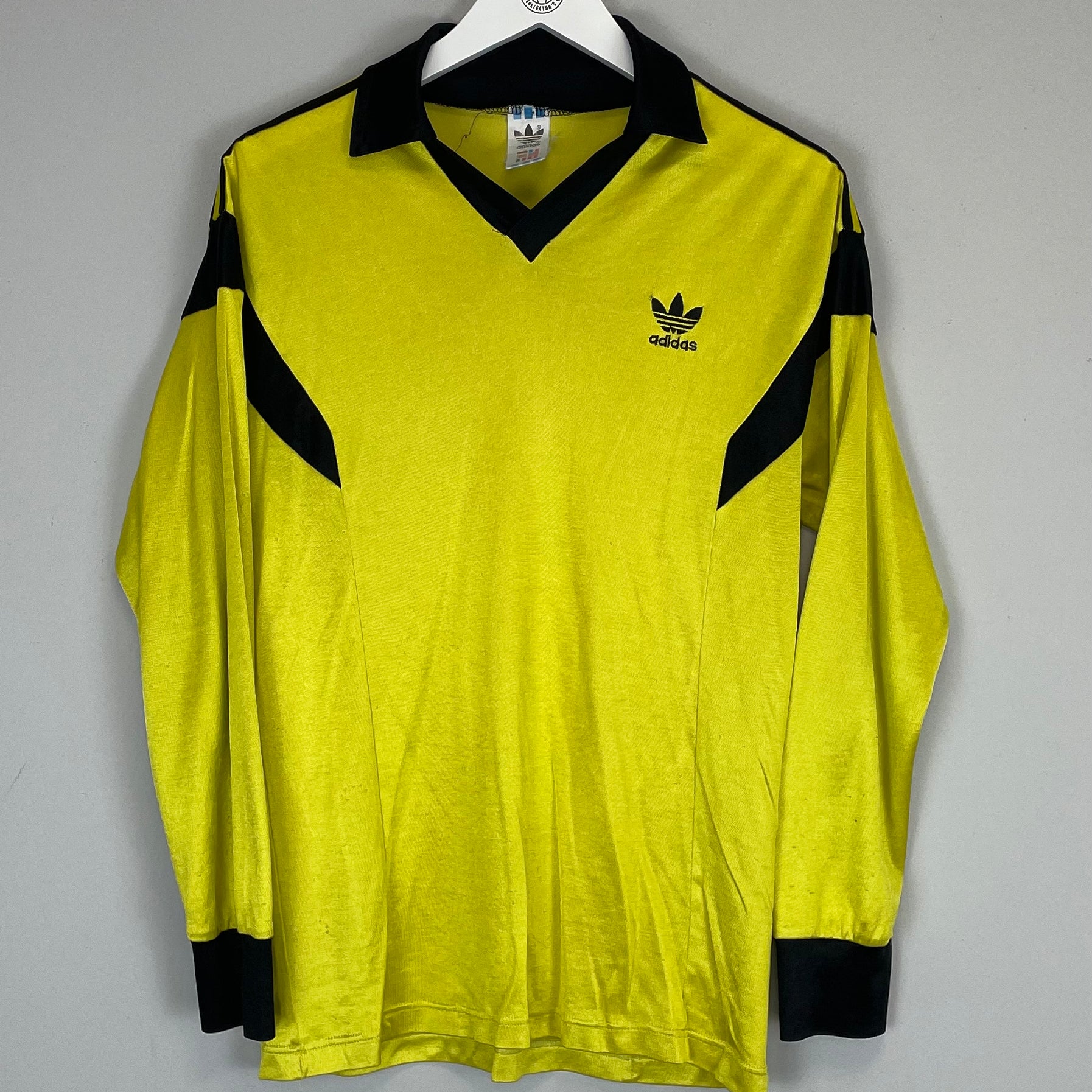 Shop 1980'S ADIDAS TEMPLATE SHIRT (M), classic football shirts, vintage football shirts & retro soccer jerseys at Cult Kits