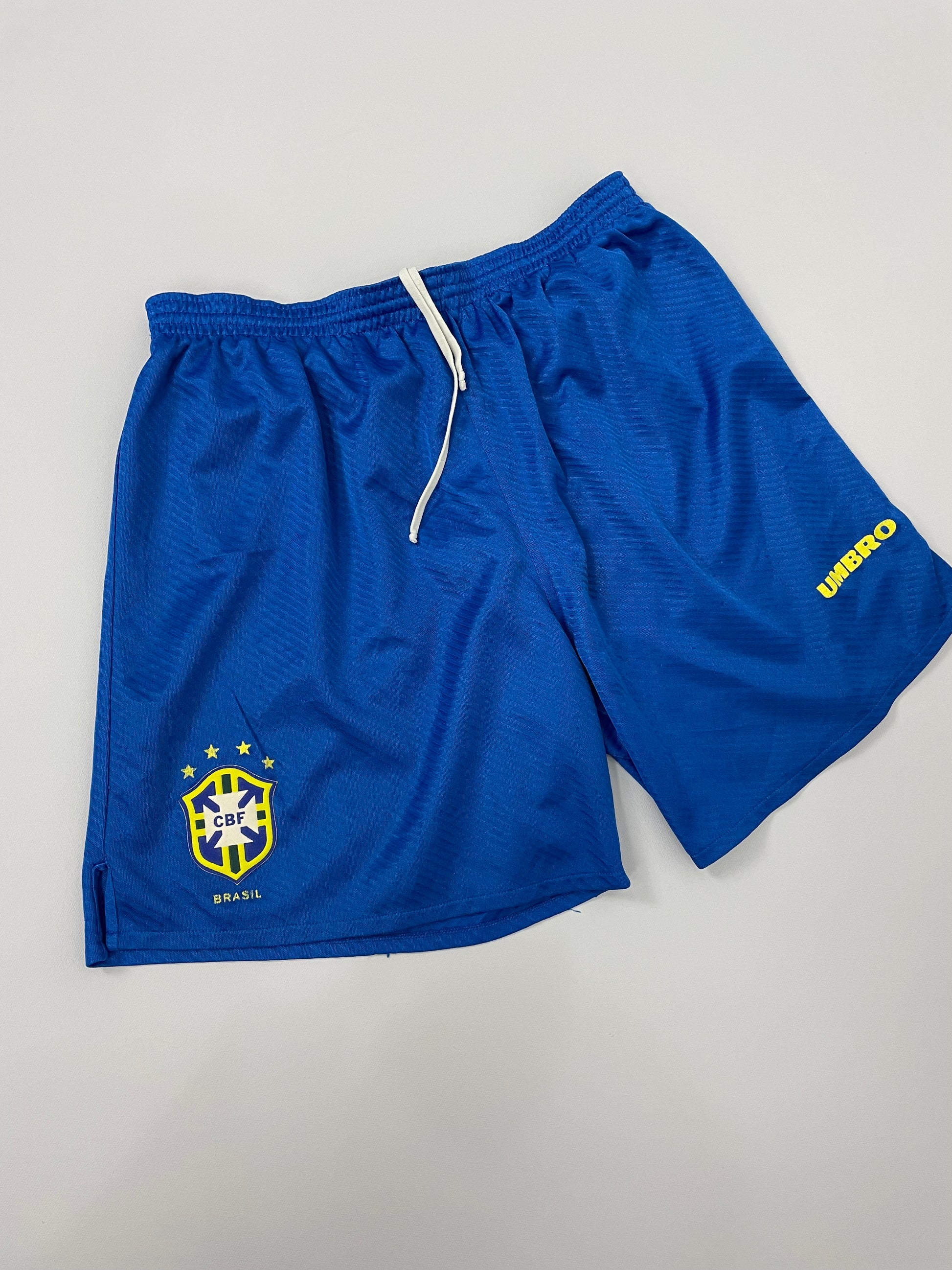 BRASIL 1996 Home Football Soccer Shorts Umbro