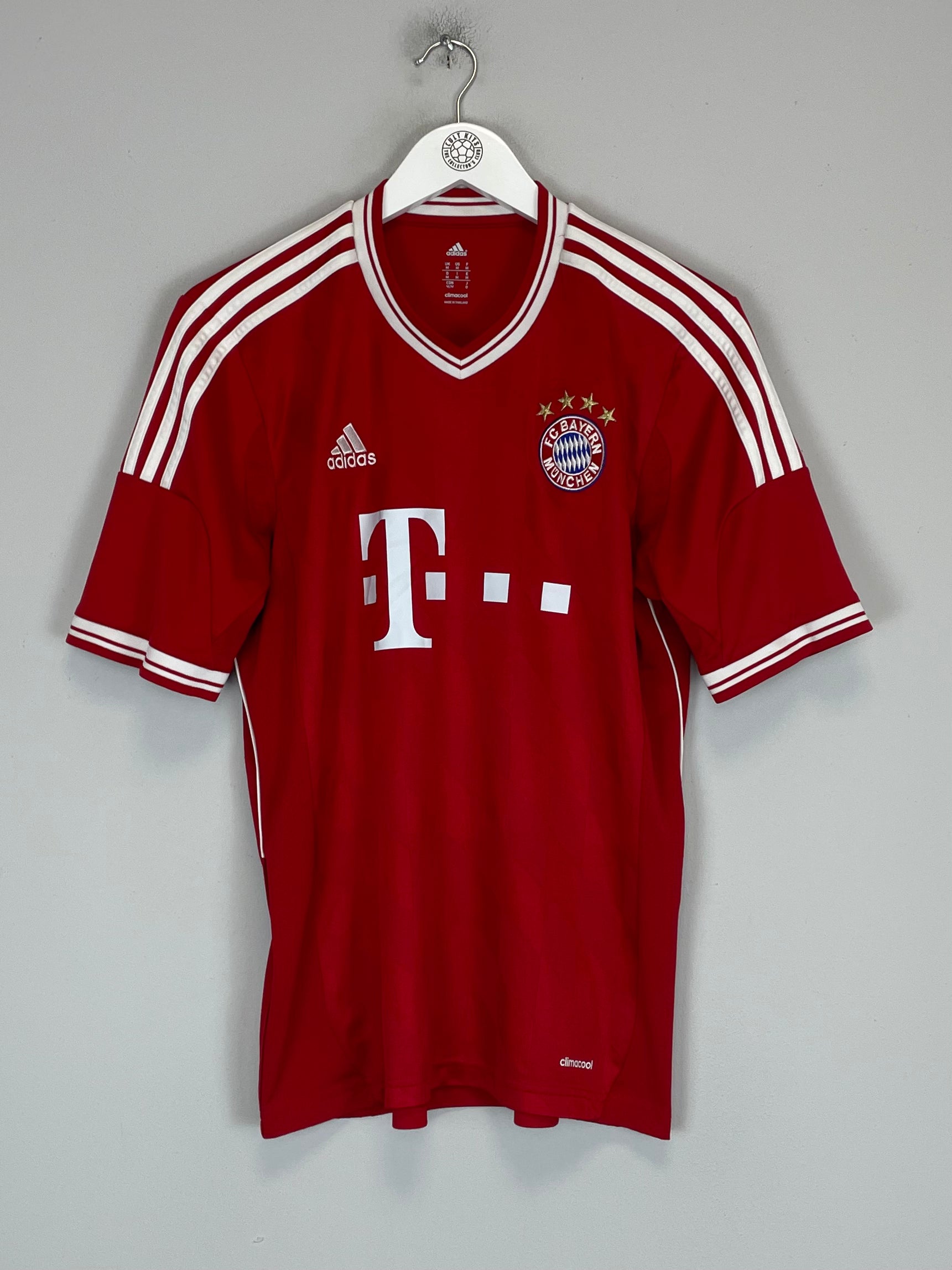 Shop 2013/14 BAYERN MUNICH RIBERY #7 HOME SHIRT (M) ADIDAS, classic football shirts, vintage football shirts & retro soccer jerseys at Cult Kits