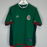 Shop 2001/02 MEXICO HOME SHIRT (L) ATLETICA, classic football shirts, vintage football shirts & retro soccer jerseys at Cult Kits