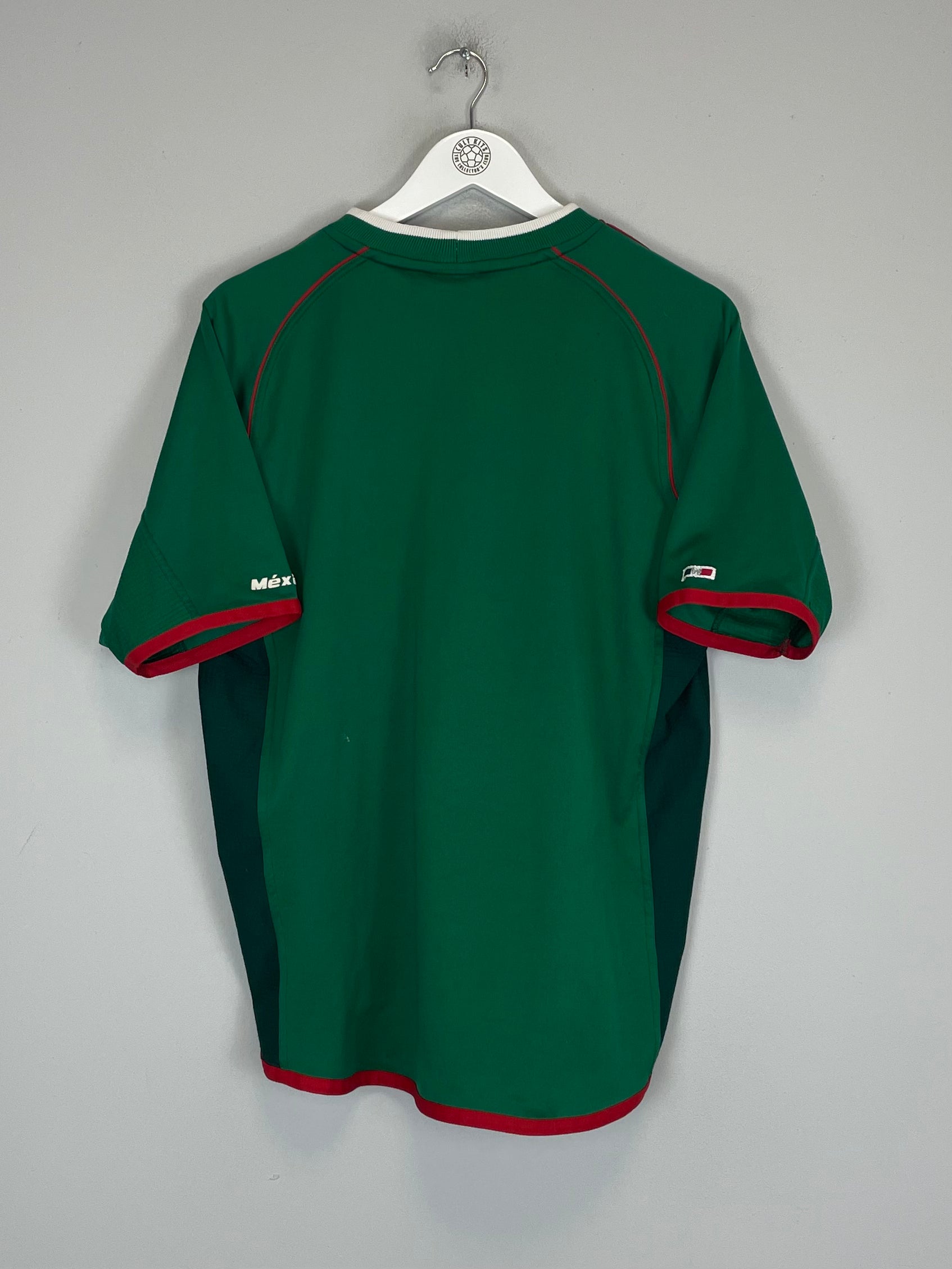 Shop 2001/02 MEXICO HOME SHIRT (L) ATLETICA, classic football shirts, vintage football shirts & retro soccer jerseys at Cult Kits