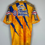 Shop 1997/99 TIGRES HOME SHIRT (M) ATLETICA, classic football shirts, vintage football shirts & retro soccer jerseys at Cult Kits