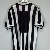 Shop 1995/97 JUVENTUS HOME SHIRT (L) KAPPA, classic football shirts, vintage football shirts & retro soccer jerseys at Cult Kits