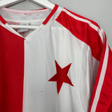 2005/06 SLAVIA PRAGUE HOME SHIRT (L) ADIDAS
