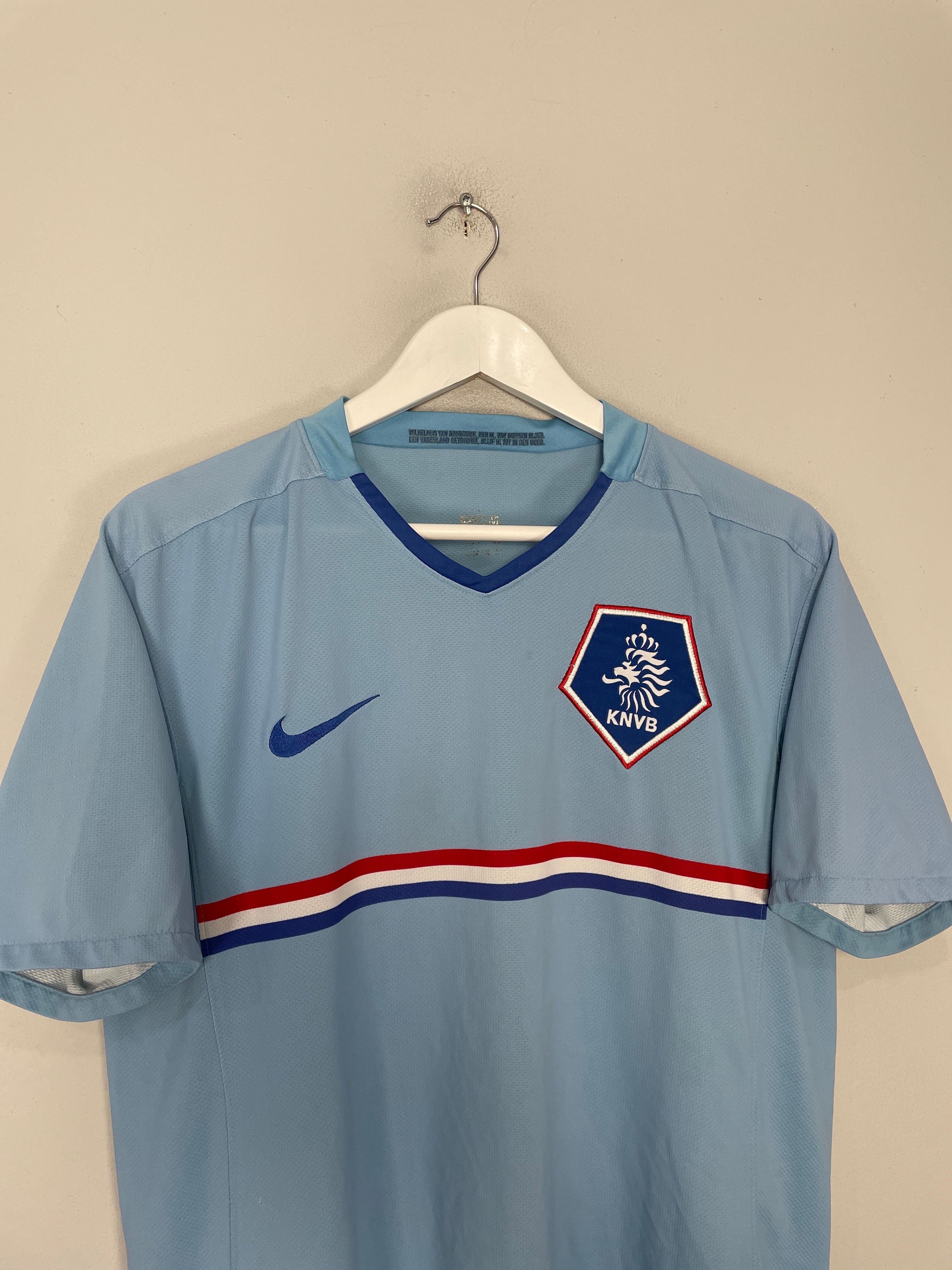 Shop 2008/09 NETHERLANDS AWAY SHIRT (M) NIKE, classic football shirts, vintage football shirts & retro soccer jerseys at Cult Kits