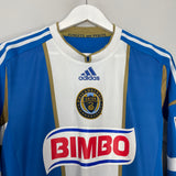 Shop 2014/15 PHILADELPHIA UNION *PLAYER ISSUE* L/S HOME SHIRT (M) ADIDAS, classic football shirts, vintage football shirts & retro soccer jerseys at Cult Kits