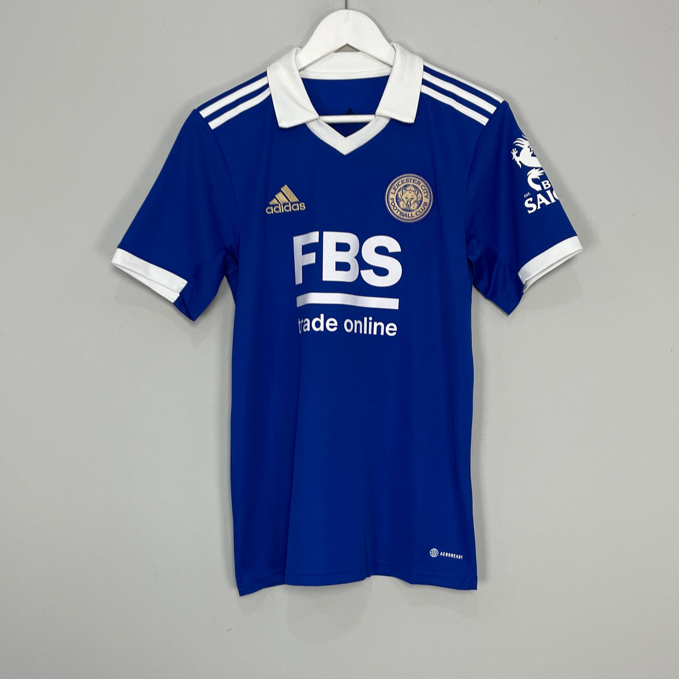 Shop 2022/23 LEICESTER CITY HOME SHIRT (S) ADIDAS, classic football shirts, vintage football shirts & retro soccer jerseys at Cult Kits