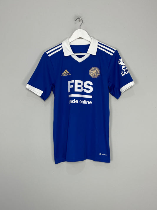 Image of the Leicester shirt from the 2022/23 season