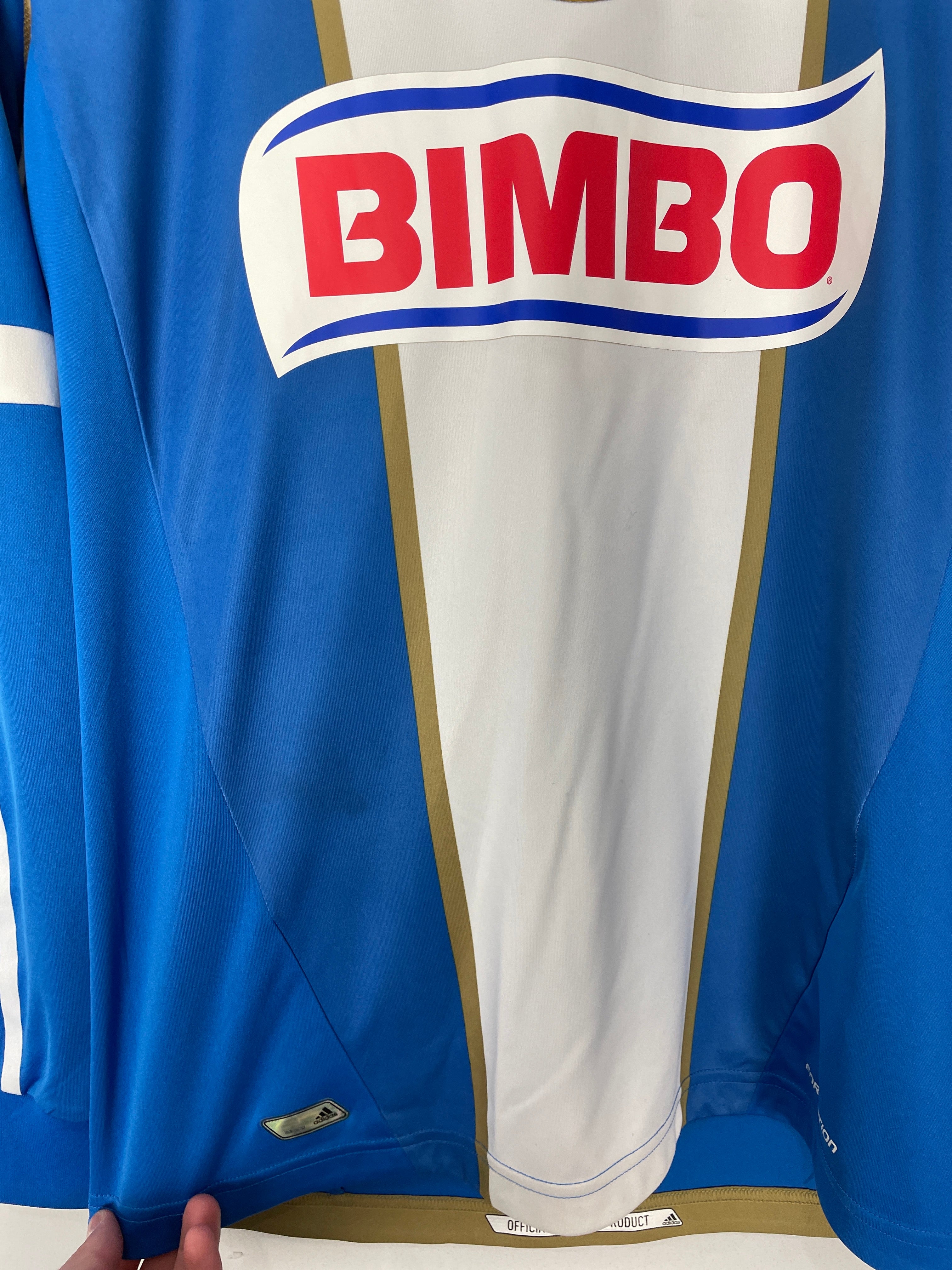 Shop 2014/15 PHILADELPHIA UNION *PLAYER ISSUE* L/S HOME SHIRT (M) ADIDAS, classic football shirts, vintage football shirts & retro soccer jerseys at Cult Kits