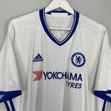 2016/17 CHELSEA HAZARD #10 AWAY SHIRT (XXL) ADIDAS