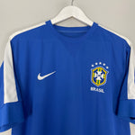 Shop 2013/14 BRAZIL #10 AWAY SHIRT (XL) NIKE, classic football shirts, vintage football shirts & retro soccer jerseys at Cult Kits