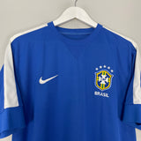 Shop 2013/14 BRAZIL #10 AWAY SHIRT (XL) NIKE, classic football shirts, vintage football shirts & retro soccer jerseys at Cult Kits