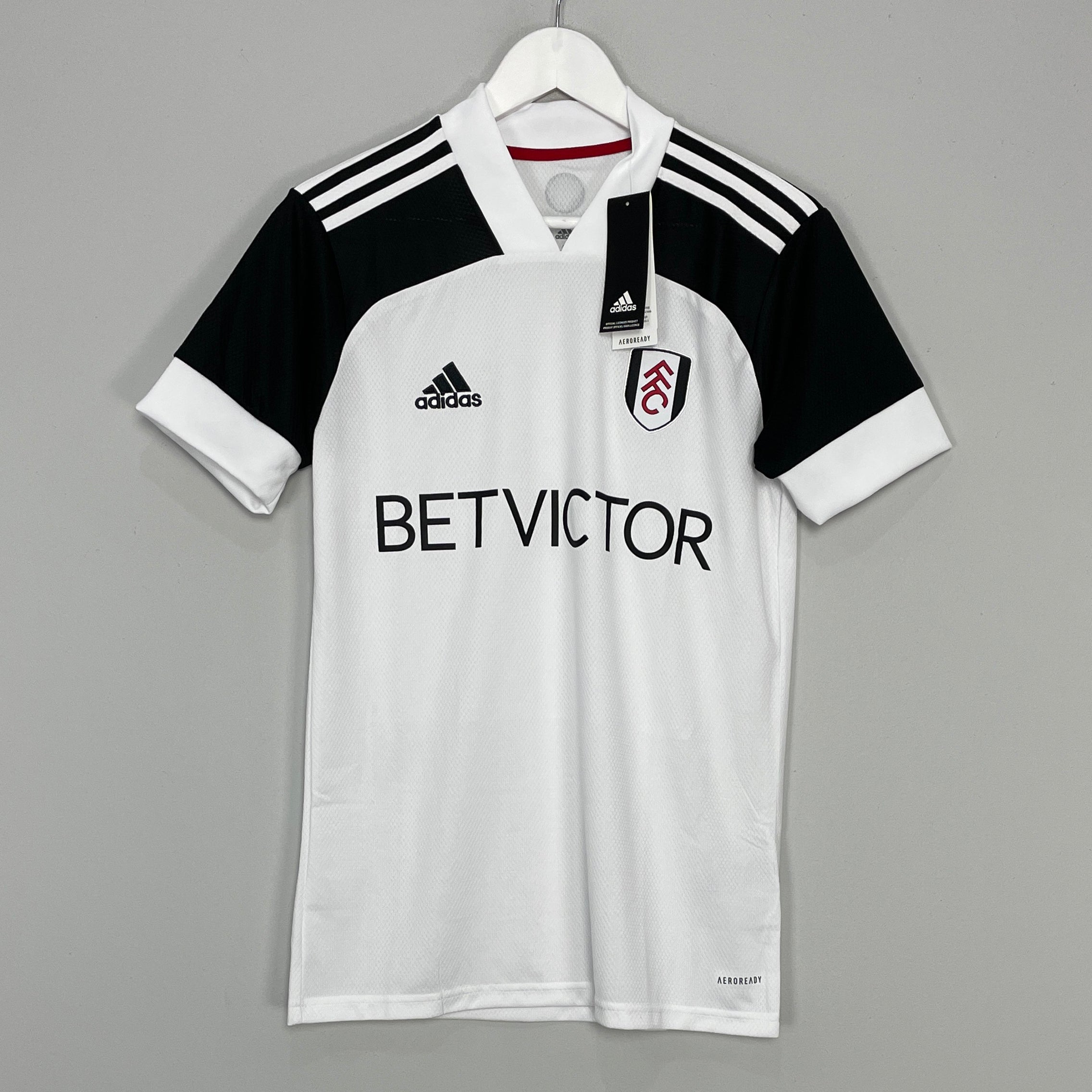 Shop 2020/21 FULHAM *BNWT* HOME SHIRT (S) ADIDAS, classic football shirts, vintage football shirts & retro soccer jerseys at Cult Kits