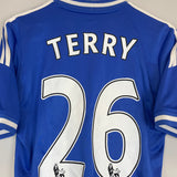Shop 2013/14 CHELSEA TERRY #26 HOME SHIRT (S) ADIDAS, classic football shirts, vintage football shirts & retro soccer jerseys at Cult Kits