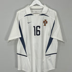 Shop 2002/04 PORTUGAL C.RONALDO #16 AWAY SHIRT (L) NIKE, classic football shirts, vintage football shirts & retro soccer jerseys at Cult Kits