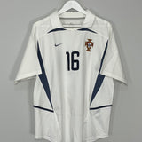Shop 2002/04 PORTUGAL C.RONALDO #16 AWAY SHIRT (L) NIKE, classic football shirts, vintage football shirts & retro soccer jerseys at Cult Kits