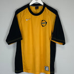 Shop 1999 LA GALAXY TRAINING SHIRT (M) NIKE, classic football shirts, vintage football shirts & retro soccer jerseys at Cult Kits