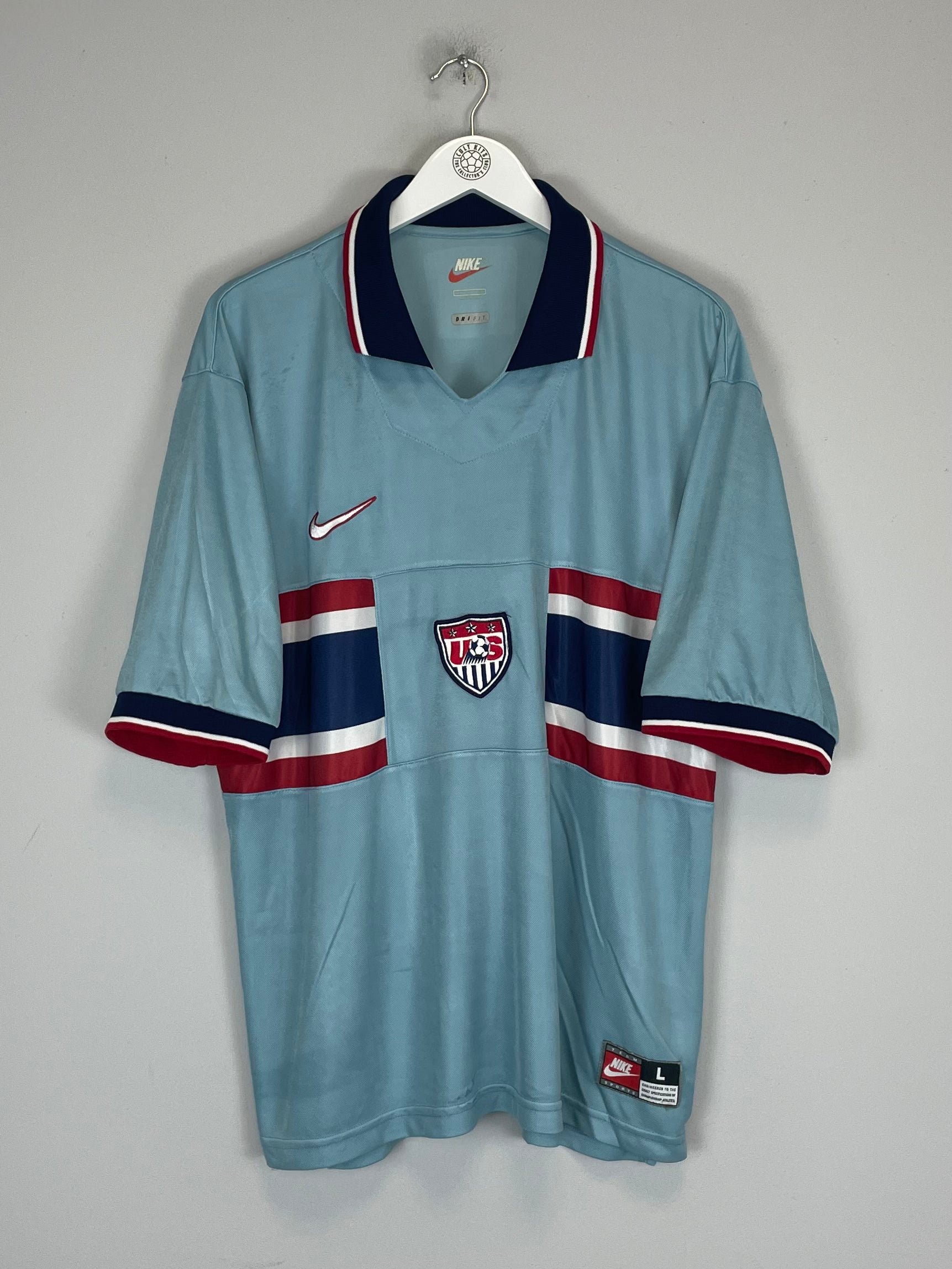 Shop 1995/97 USA THIRD SHIRT (L) NIKE, classic football shirts, vintage football shirts & retro soccer jerseys at Cult Kits