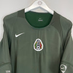 Shop 2003/04 MEXICO TRAINING SHIRT (M) NIKE, classic football shirts, vintage football shirts & retro soccer jerseys at Cult Kits
