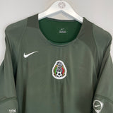 Shop 2003/04 MEXICO TRAINING SHIRT (M) NIKE, classic football shirts, vintage football shirts & retro soccer jerseys at Cult Kits