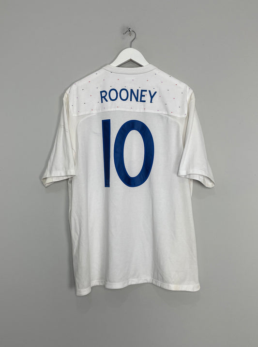 Image of the England Rooney shirt from the 2010/11 season