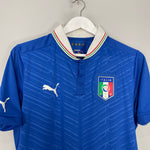 Shop 2012/13 ITALY HOME SHIRT (M) PUMA, classic football shirts, vintage football shirts & retro soccer jerseys at Cult Kits