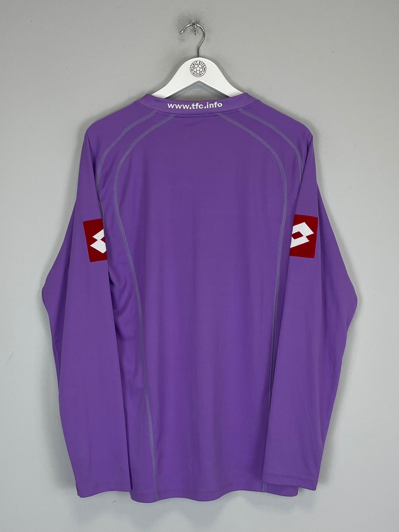 Shop 2005/06 TOULOUSE L/S HOME SHIRT (XL) LOTTO, classic football shirts, vintage football shirts & retro soccer jerseys at Cult Kits