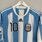 Shop 2010/11 ARGENTINA MESSI #10 HOME SHIRT (L) ADIDAS, classic football shirts, vintage football shirts & retro soccer jerseys at Cult Kits