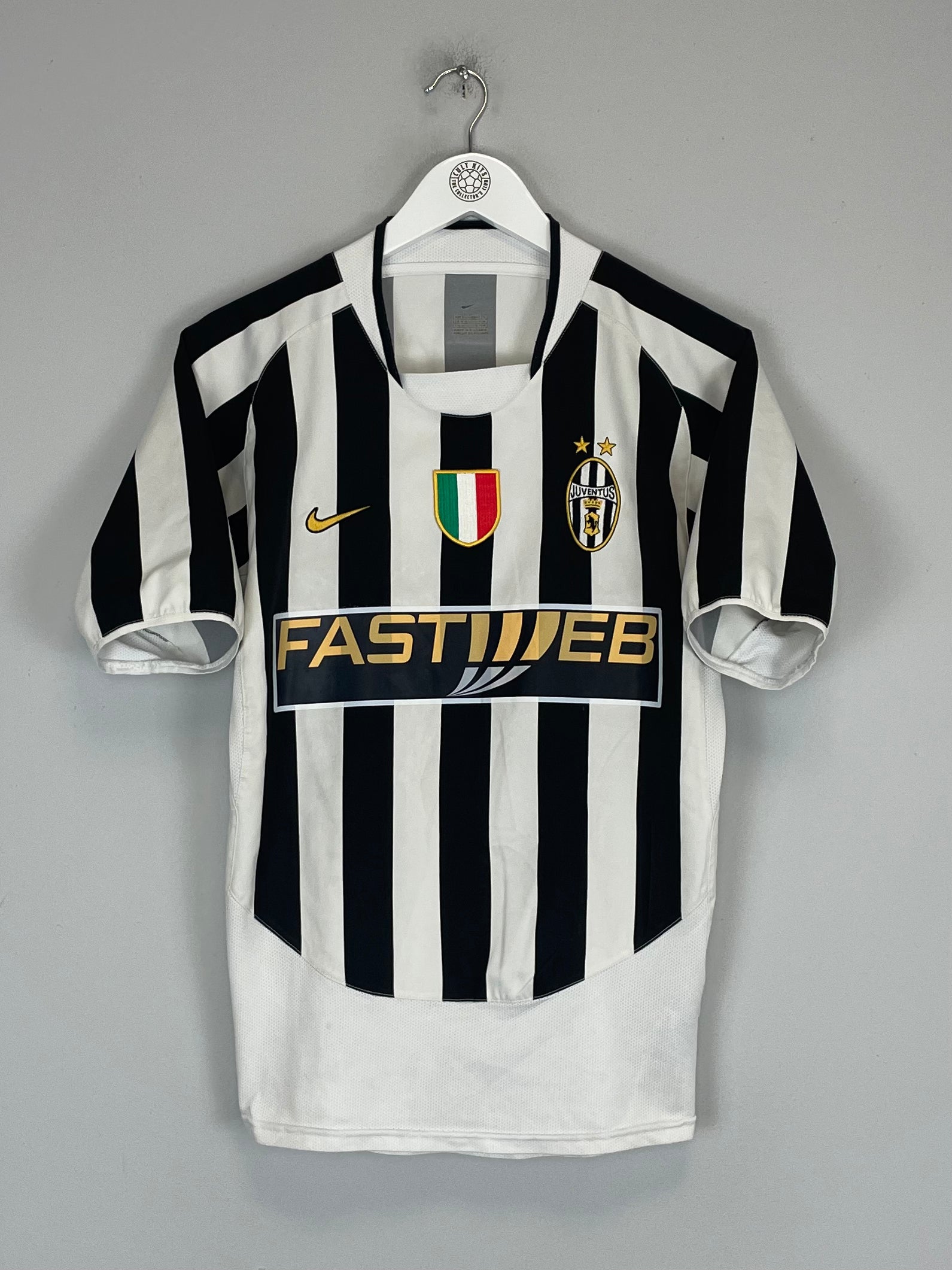 Shop 2003/04 JUVENTUS DEL PIERO #10 HOME SHIRT (S) NIKE, classic football shirts, vintage football shirts & retro soccer jerseys at Cult Kits