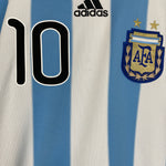 Shop 2010/11 ARGENTINA MESSI #10 HOME SHIRT (L) ADIDAS, classic football shirts, vintage football shirts & retro soccer jerseys at Cult Kits