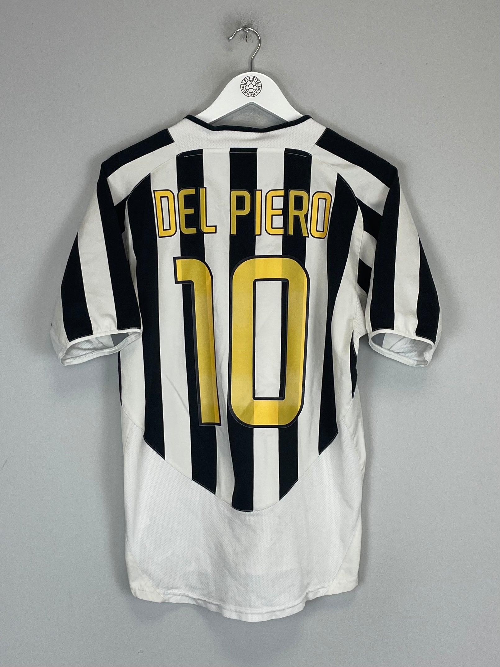 Shop 2003/04 JUVENTUS DEL PIERO #10 HOME SHIRT (S) NIKE, classic football shirts, vintage football shirts & retro soccer jerseys at Cult Kits
