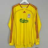 Shop 2006/07 LIVERPOOL CROUCH #15 *BNWT* L/S AWAY SHIRT (XL) ADIDAS, classic football shirts, vintage football shirts & retro soccer jerseys at Cult Kits