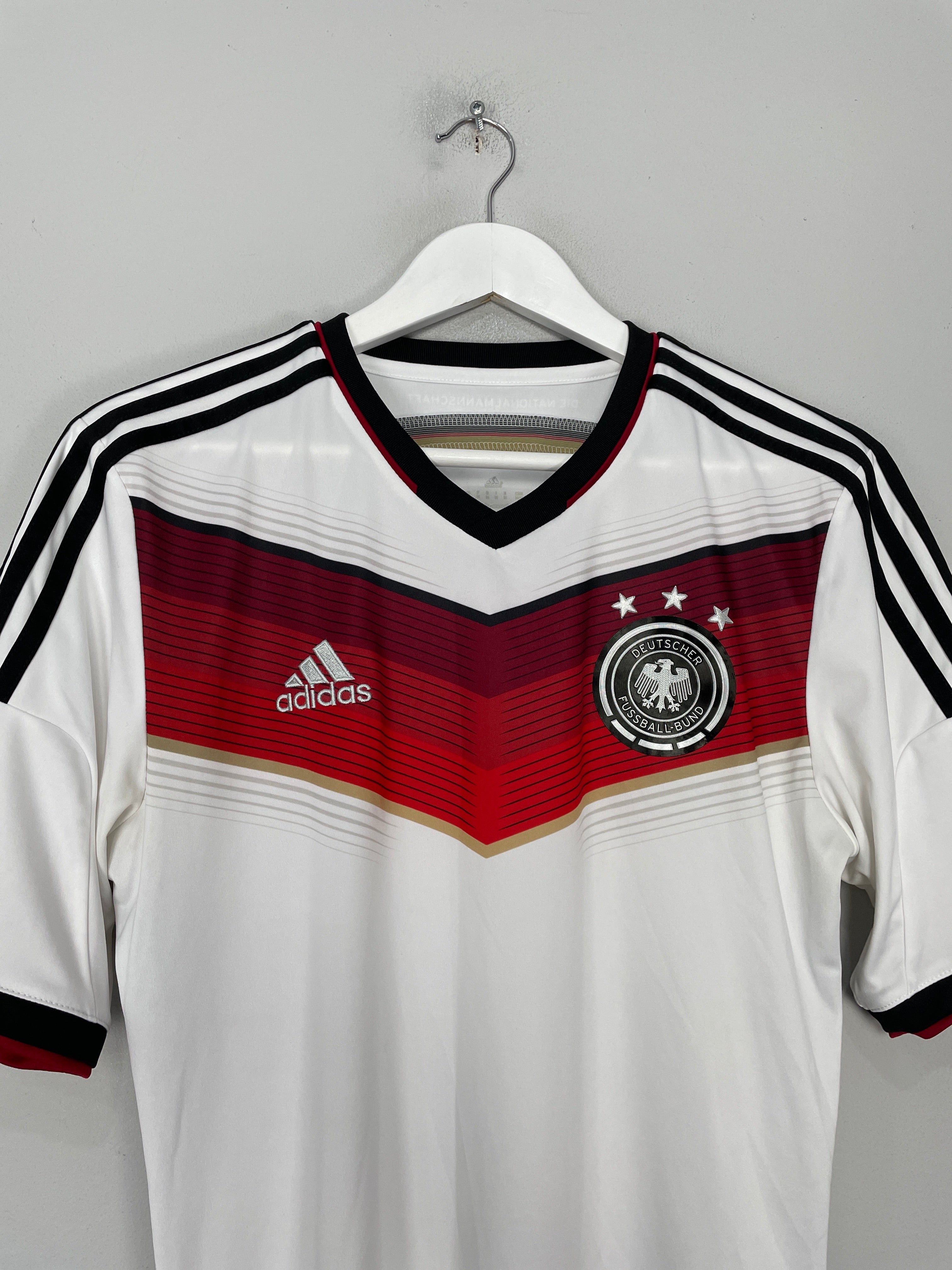 Shop 2014/15 GERMANY HOME SHIRT (M) ADIDAS, classic football shirts, vintage football shirts & retro soccer jerseys at Cult Kits