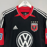 Shop 2012/13 DC UNITED L/S *PLAYER ISSUE* HOME SHIRT (M) ADIDAS, classic football shirts, vintage football shirts & retro soccer jerseys at Cult Kits