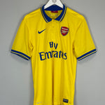 Shop 2013/14 ARSENAL ARTETA #8 AWAY SHIRT (M) NIKE, classic football shirts, vintage football shirts & retro soccer jerseys at Cult Kits