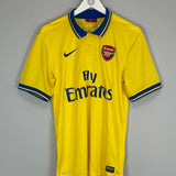 Shop 2013/14 ARSENAL ARTETA #8 AWAY SHIRT (M) NIKE, classic football shirts, vintage football shirts & retro soccer jerseys at Cult Kits