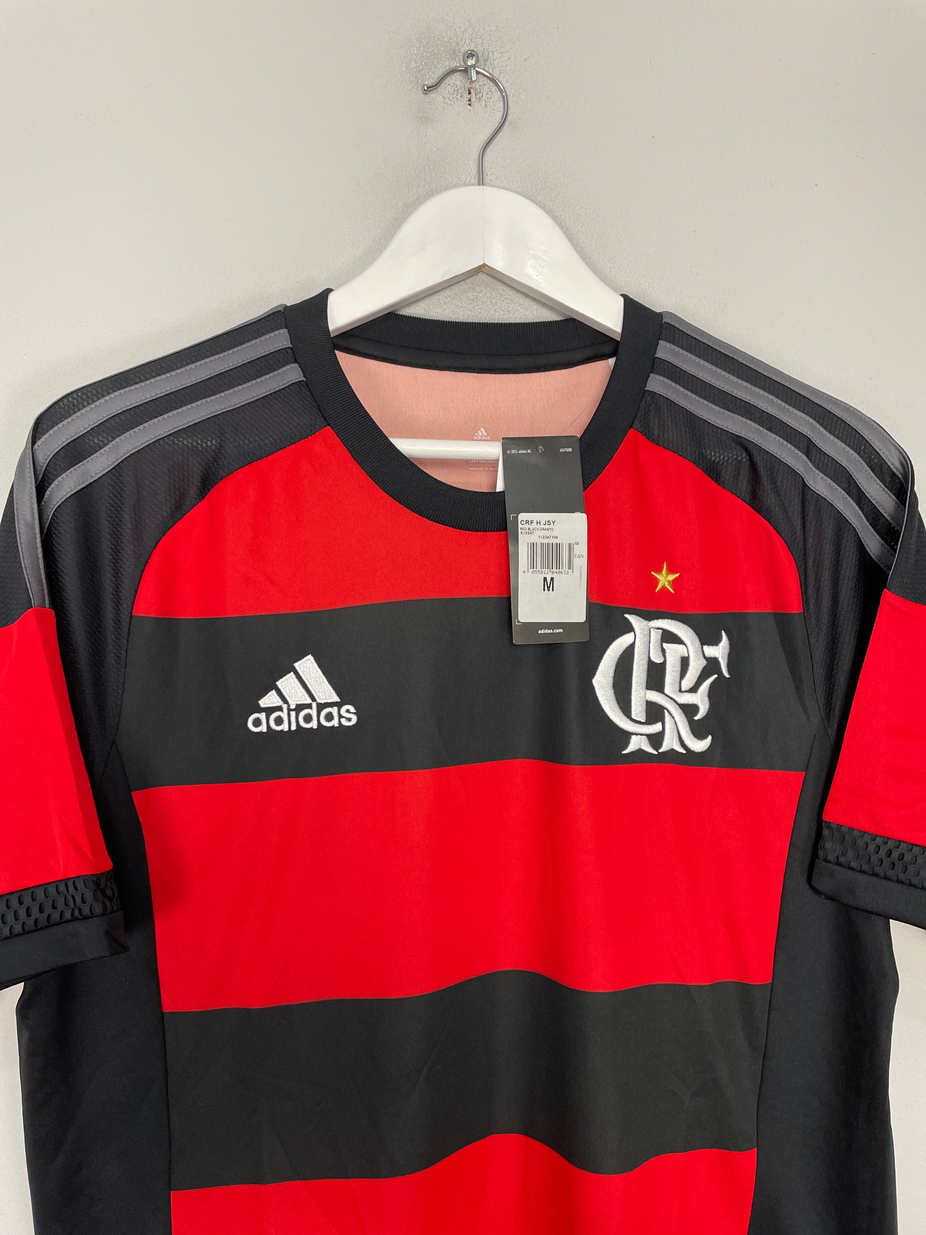 Shop 2015/16 FLAMENGO *BNWT* HOME SHIRT (M) ADIDAS, classic football shirts, vintage football shirts & retro soccer jerseys at Cult Kits